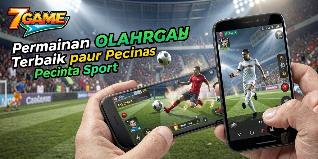 Tampilan gameplay 7GAME yang menampilkan aksi olahraga seru.