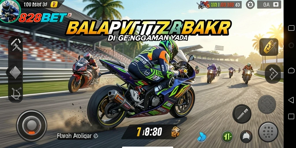 Screenshot gameplay yang penuh aksi di 828BET.