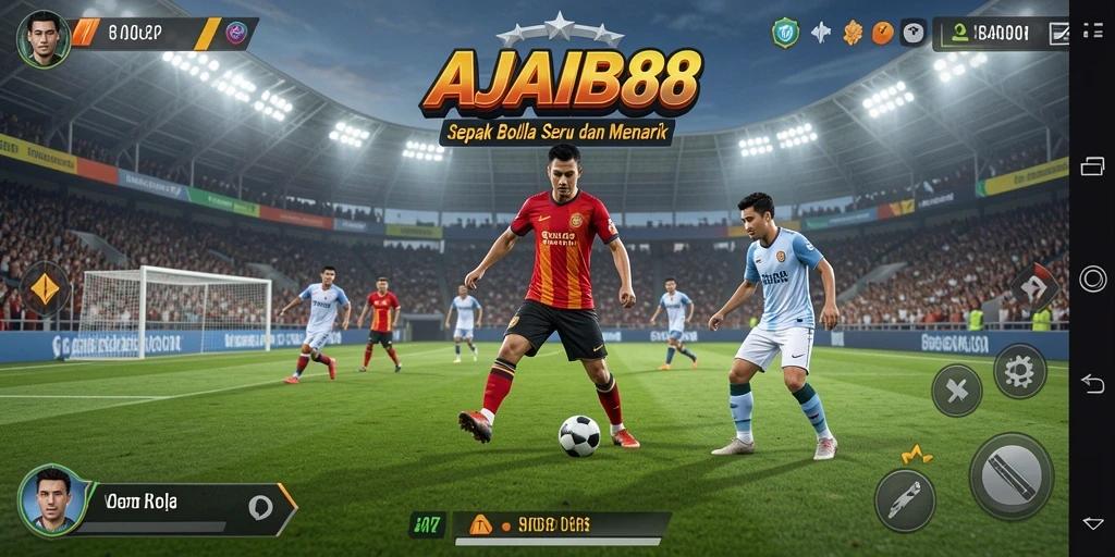 Tampilan gameplay AJAIB88 dengan aksi seru dan grafis yang memukau.