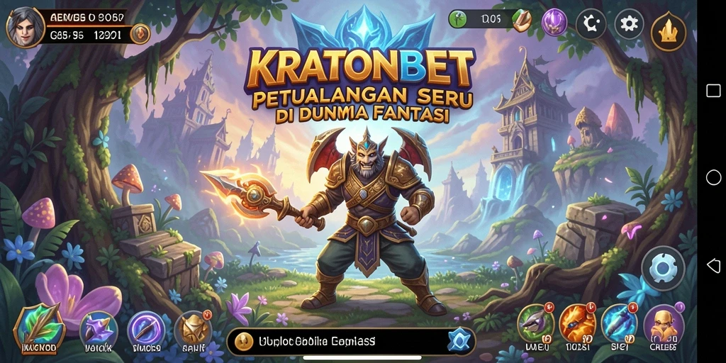 Screenshot utama KRATONBET yang menampilkan aksi seru dalam petualangan.