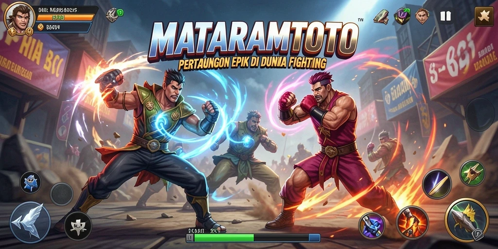 Tampilan gameplay seru dan dinamis dalam MATARAMTOTO.