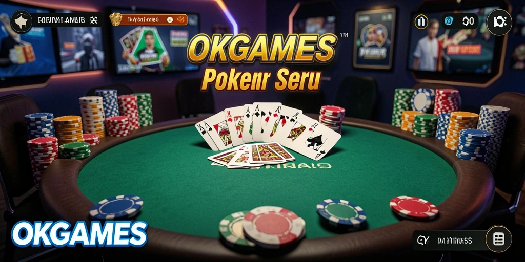Screenshot utama yang menampilkan gameplay seru di OKGAMES.