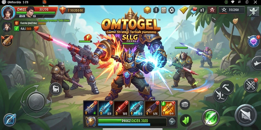 Tampilan gameplay OMTOGEL dengan strategi yang seru.