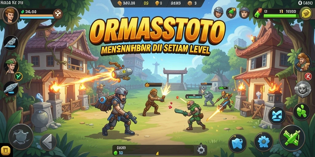 Tangkapan layar ORMASSTOTO menampilkan gameplay seru dengan warna yang cerah.