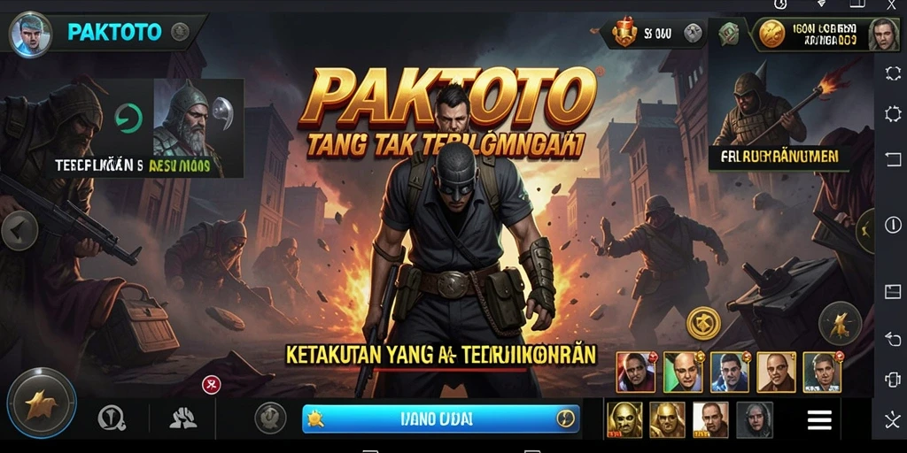 Tampilan menyeramkan dari dunia PAKTOTO yang penuh ketegangan.