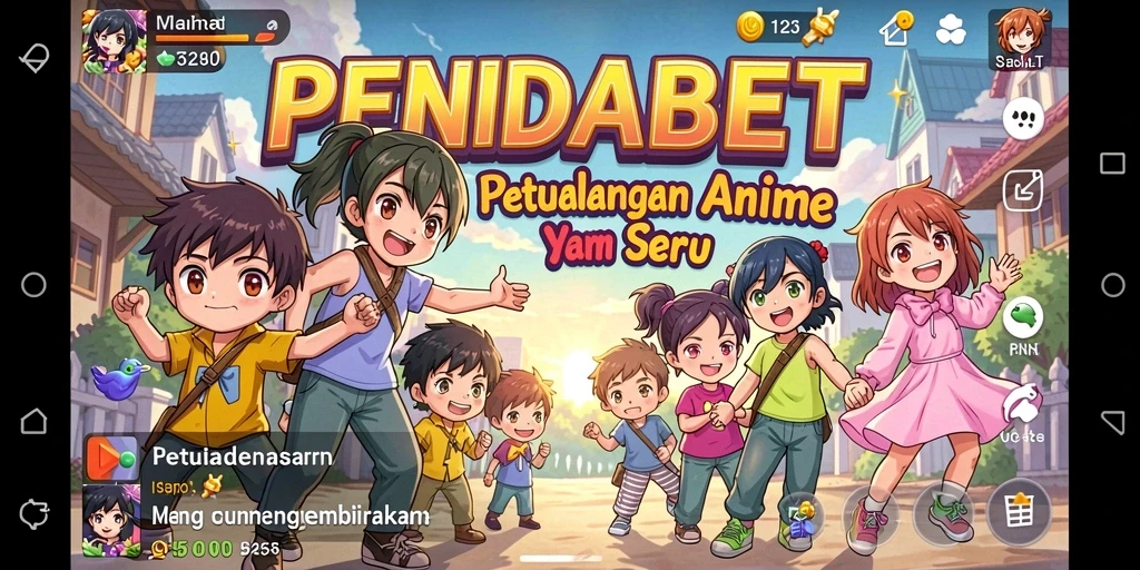 Tampilan gameplay seru dari PENIDABET yang mengasyikkan.