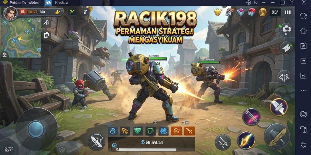 Gameplay strategis yang menantang dan menawan.