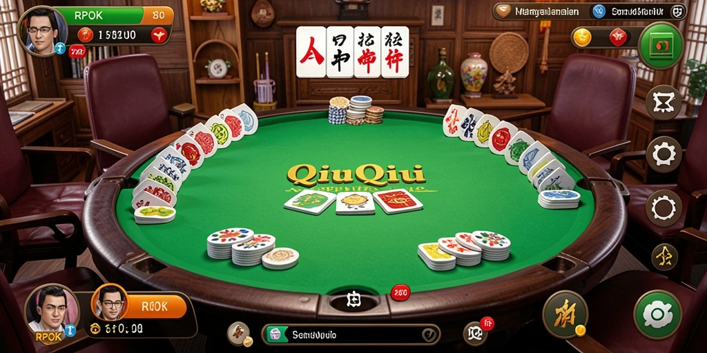 Tampilan gameplay seru RPOK dengan aksi QiuQiu yang mendebarkan.