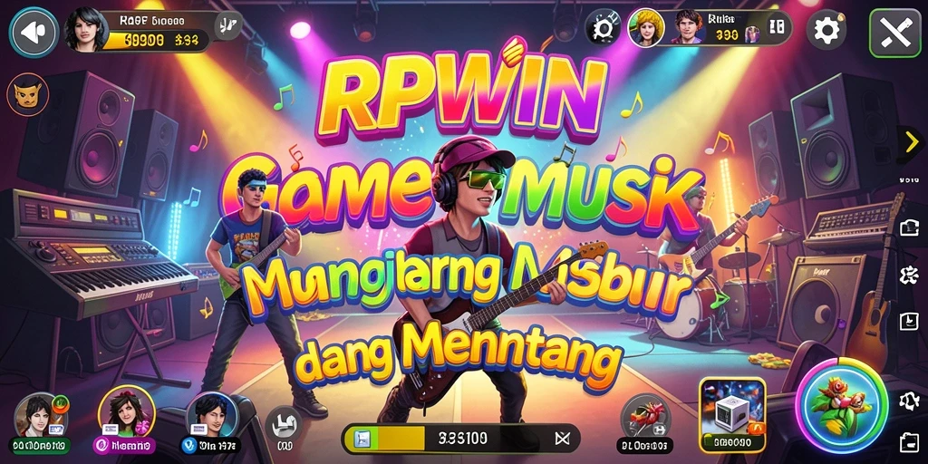 Tampilan gameplay RPWIN yang penuh warna dan menarik.