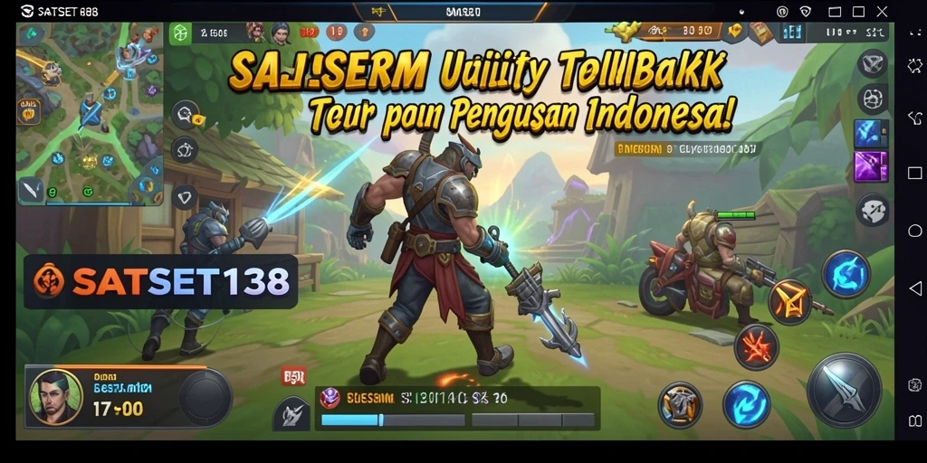 Tangkapan layar utama SATSET138 menampilkan antarmuka pengguna yang user-friendly.
