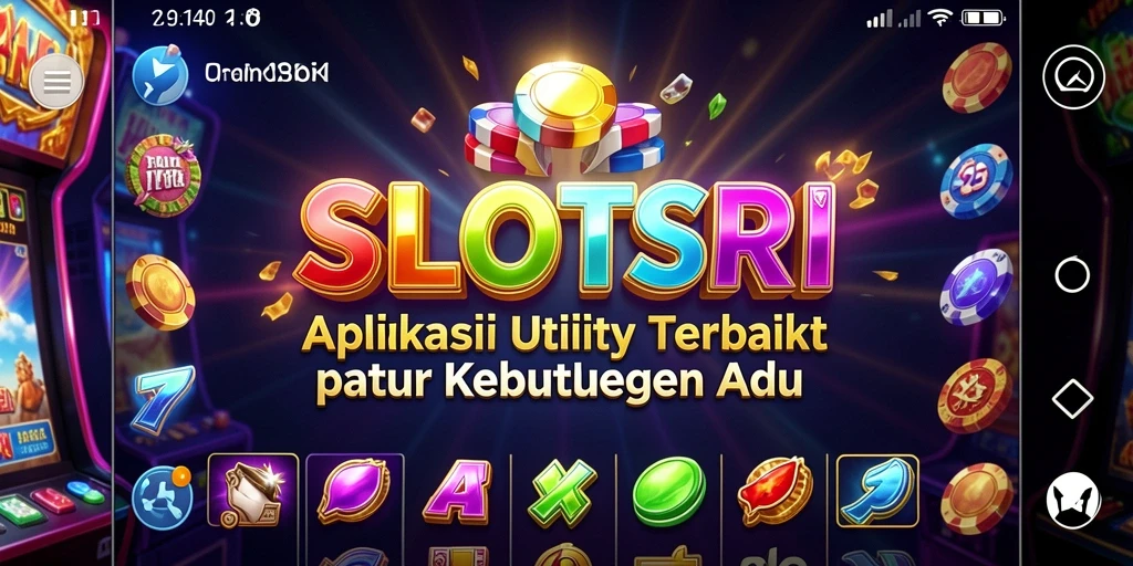 Tampilan antarmuka aplikasi SLOTSRI yang menarik dan fungsional.
